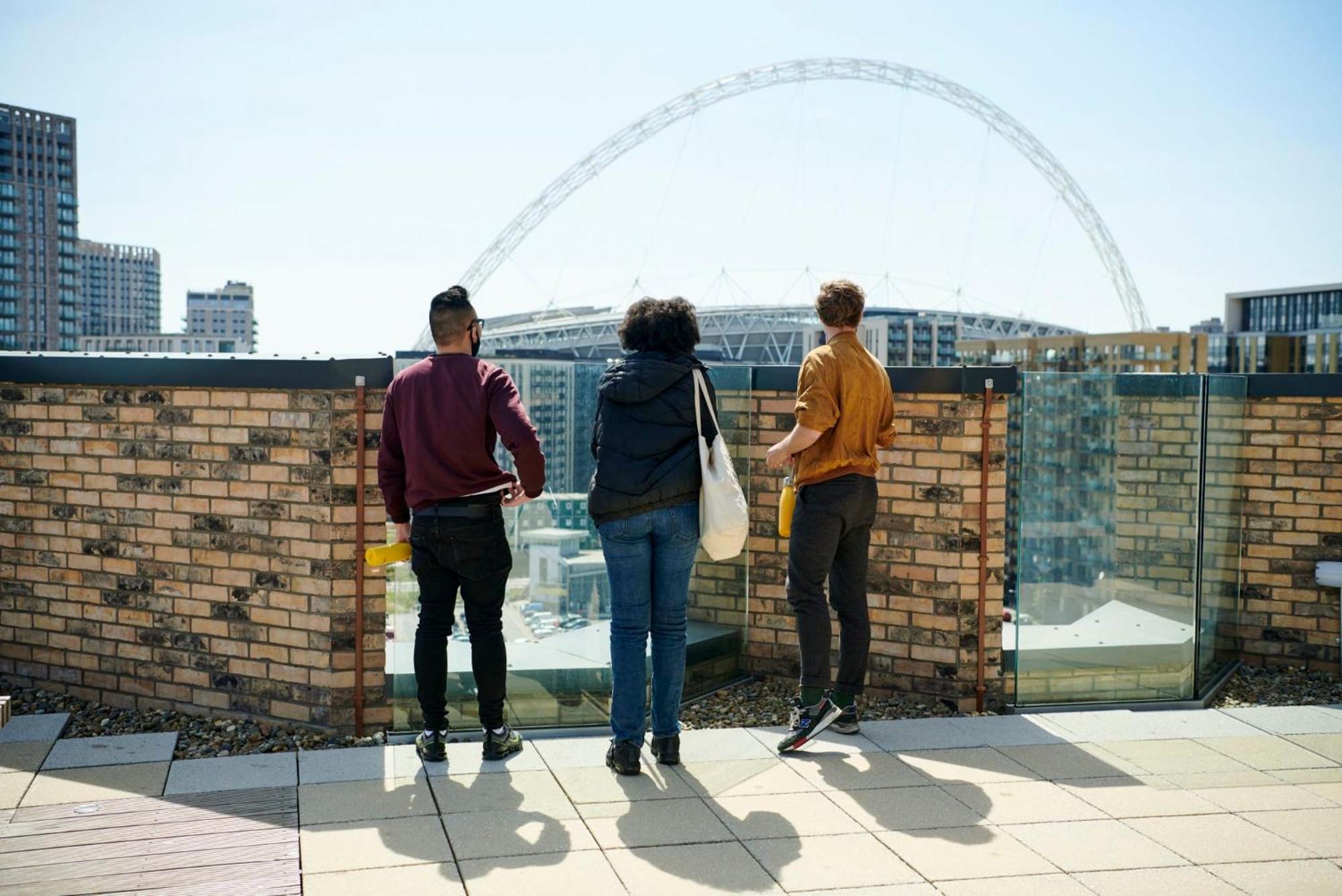 Canvas Wembley In Londen Buitenkant foto